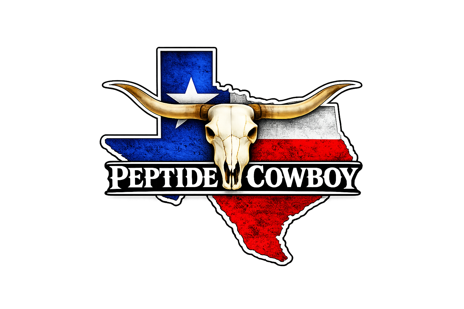 Peptide Cowboy Logo